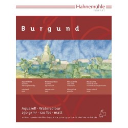 Burgund Hahnemühle 250 gr. grano fino