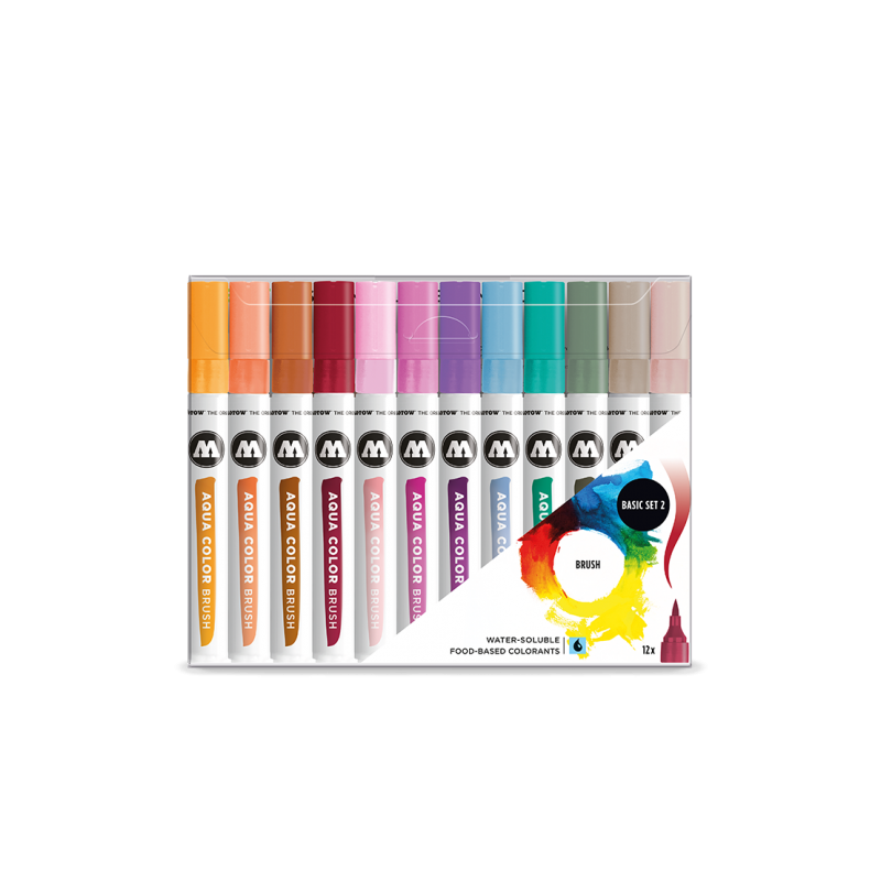 Aqua Color Brush - Set 2