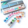 Caja Metal de 18 godets Pastel