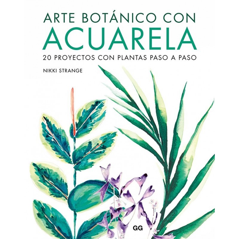 Arte botánico con acuarela