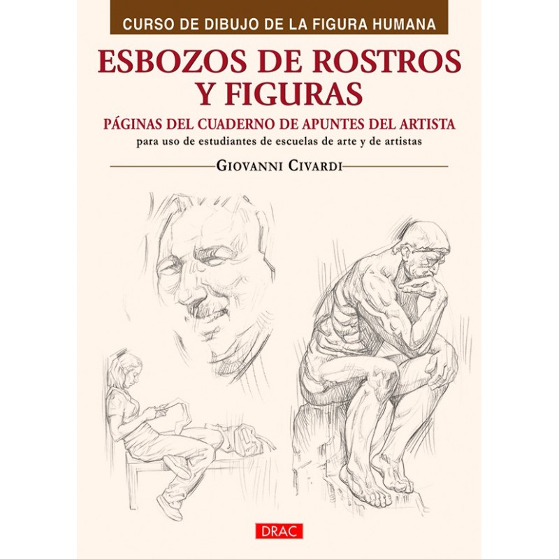 Esbozos de rostros y figuras