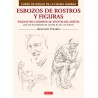 Esbozos de rostros y figuras