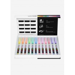 Set 12 Pastel DecoBrush