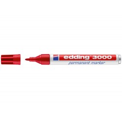 Edding 3000 rojo