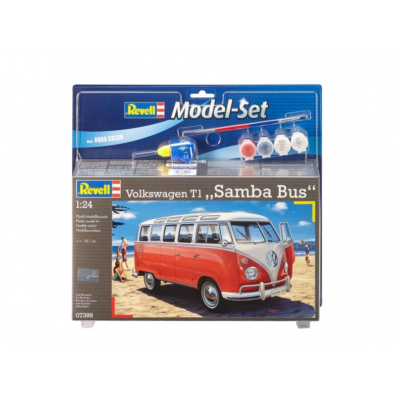 VW T1 Samba Bus Set 1:24